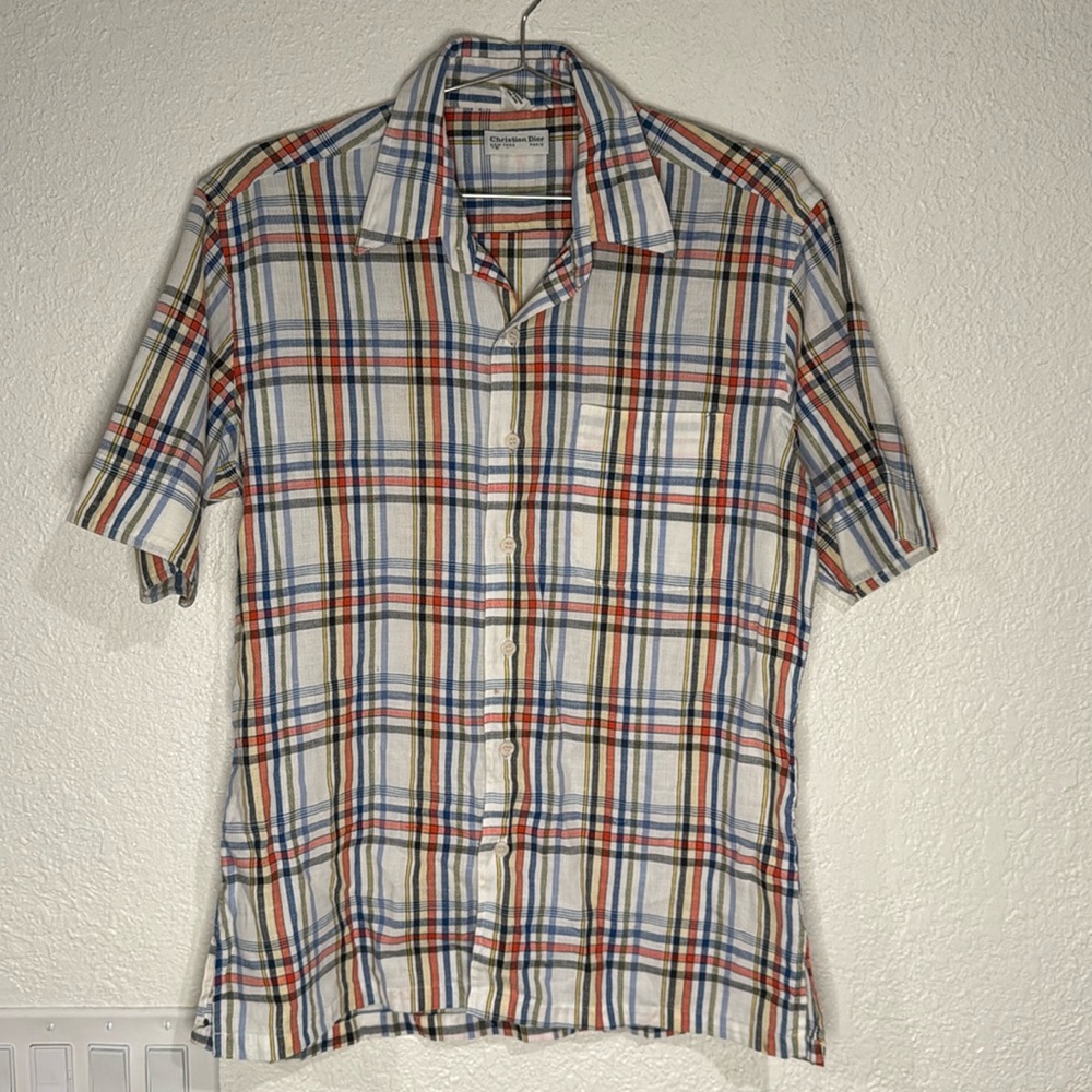 Vintage Christian Dior Jordan Marsh Button Up Shirt